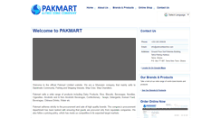 Desktop Screenshot of pakmartdutyfree.com